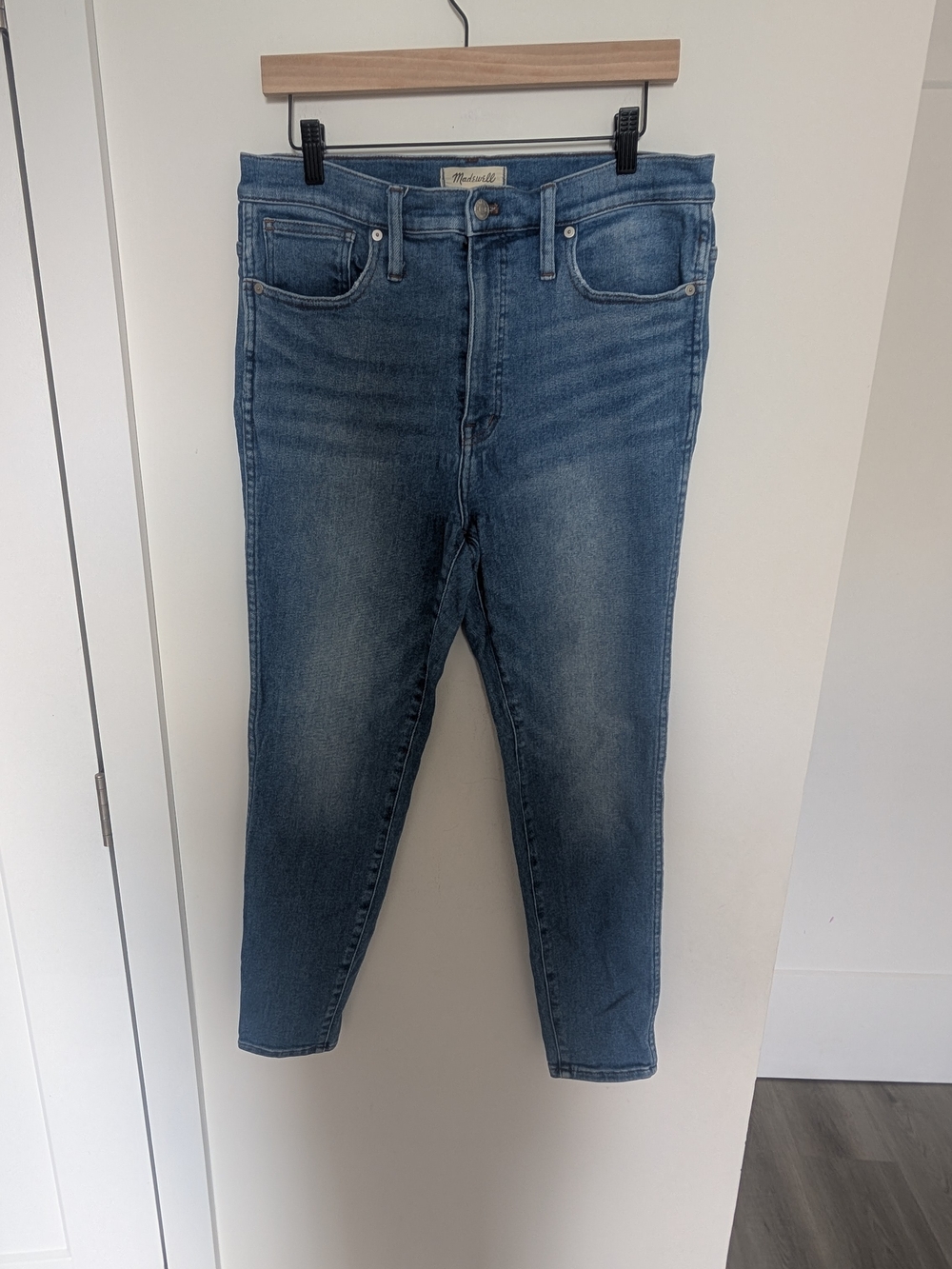 Madewell Women's High Rise Skinny Cropped Jeans